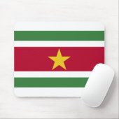 Suriname-Flag Mousepad (Mit Mouse)