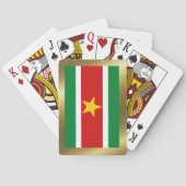 Suriname Flag Playing Cards Spielkarten (Rückseite)