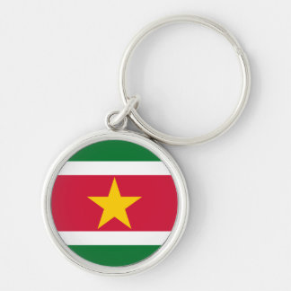 Suriname-Flag Schlüsselanhänger