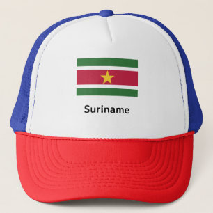 Suriname-Flag Truckerkappe