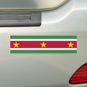 Suriname-Flagge Autoaufkleber (Auf Auto)