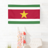 Suriname-Flagge Banner (Insitu)