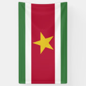 Suriname-Flagge Banner (Vertikal)