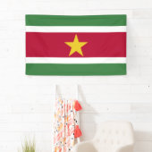 Suriname-Flagge Banner (Insitu)