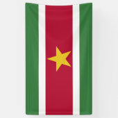 Suriname-Flagge Banner (Vertikal)