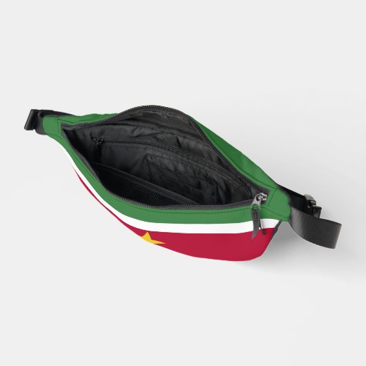 Suriname-Flagge Bauchtasche (Offen)