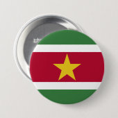 Suriname-Flagge Button (Vorne & Hinten)