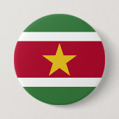 Suriname-Flagge Button (Vorderseite)
