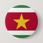 Suriname-Flagge Button (Vorderseite)