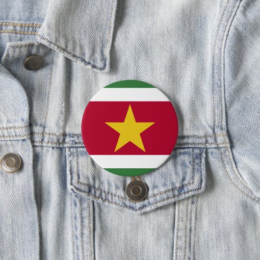 Suriname-Flagge Button (Beispiel)