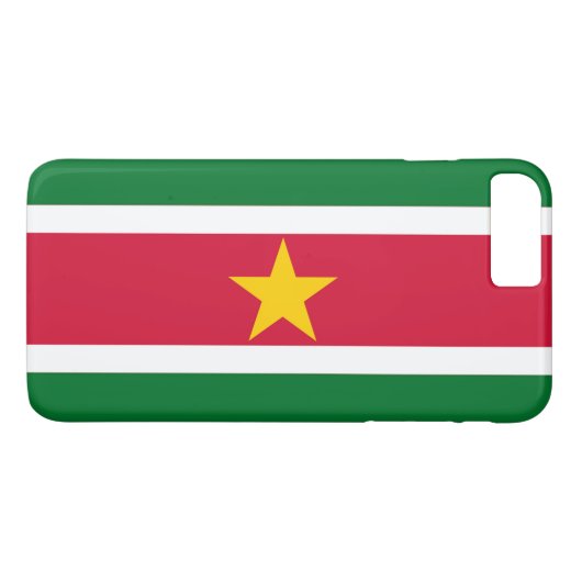 Suriname-Flagge Case-Mate iPhone Hülle (Rückseite (Horizontal))