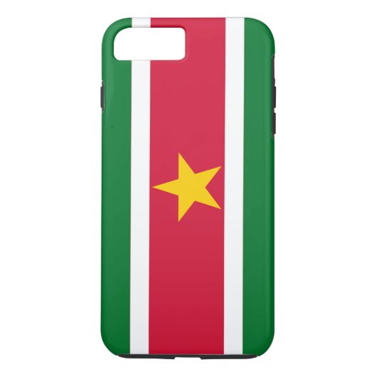 Suriname-Flagge Case-Mate iPhone Hülle (Rückseite)