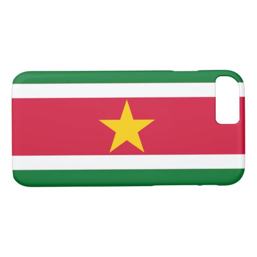 Suriname-Flagge Case-Mate iPhone Hülle (Rückseite (Horizontal))