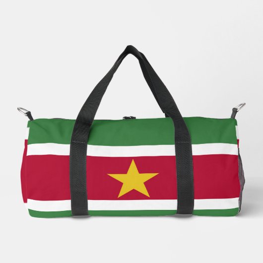 Suriname-Flagge Duffle Bag (Vorderseite)