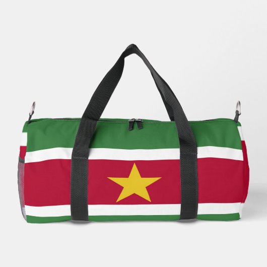 Suriname-Flagge Duffle Bag (Rückseite)
