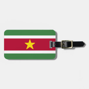 Suriname-Flagge Gepäckanhänger