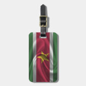 Suriname-Flagge Gepäckanhänger (Vorderseite vertikal)