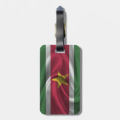 Suriname-Flagge Gepäckanhänger (Rückseite vertikal)