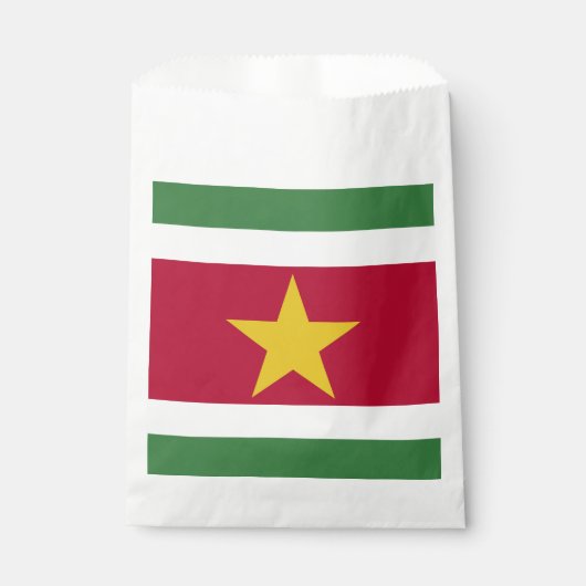Suriname-Flagge Geschenktütchen (Vorderseite)