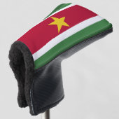 Suriname-Flagge Golf Headcover (3/4 Vorderseite)