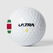 Suriname-Flagge Golfball (Logo)
