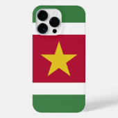 Suriname-Flagge iPhone Hülle (Rückseite)