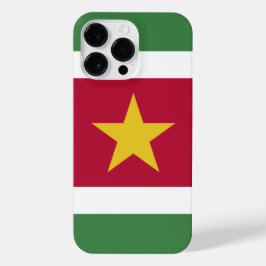 Suriname-Flagge iPhone 14 Pro Max Hülle