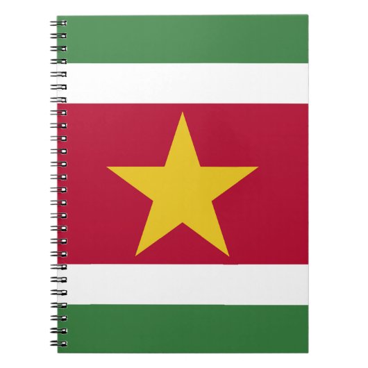 Suriname-Flagge Notizblock (Vorderseite)