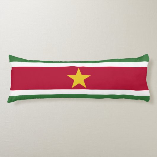 Suriname-Flagge Seitenschläferkissen (Vorderseite)