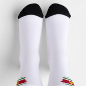 Suriname-Flagge Socken (Oben)