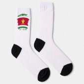 Suriname-Flagge Socken (Rechts)