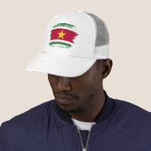 Suriname-Flagge Truckerkappe (Beispiel)