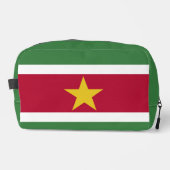 Suriname-Flagge Waschbeutel (Vorderseite)