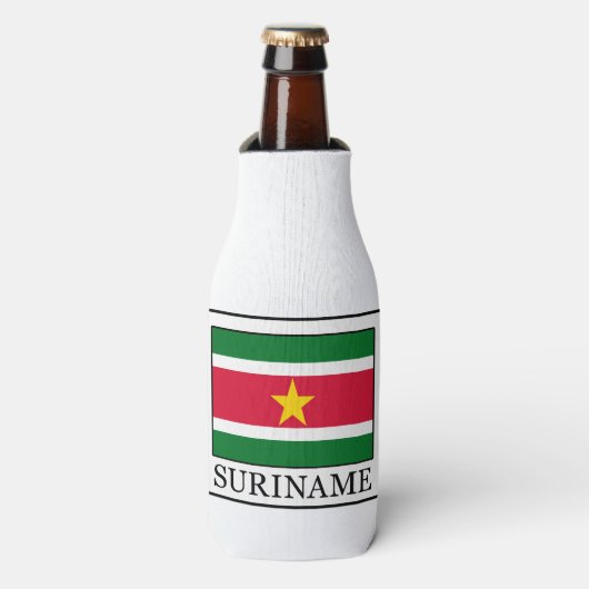 Suriname Flaschenkühler (Flaschenvorderseite)