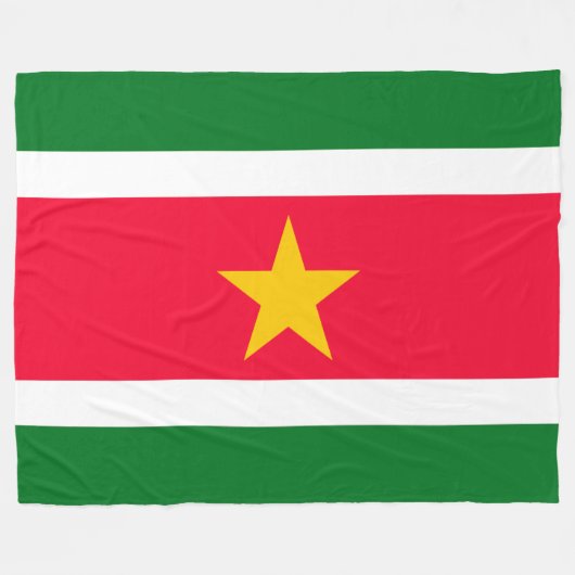 Suriname Fleecedecke (Vorderseite (Horizontal))