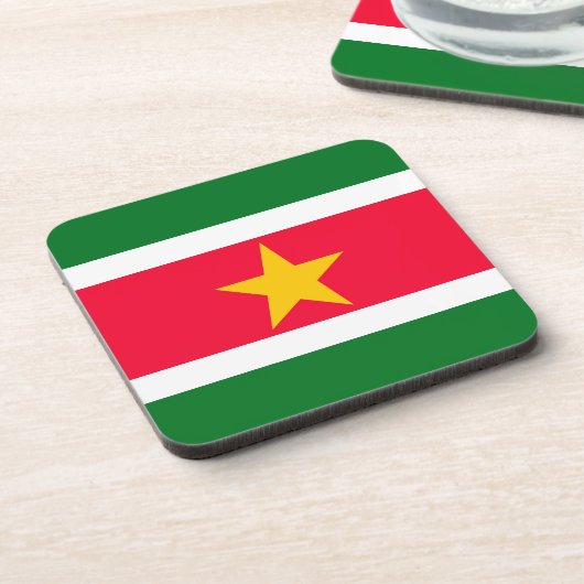 Suriname Getränkeuntersetzer (Linke Seite)