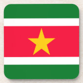 Suriname Getränkeuntersetzer (Vorderseite)