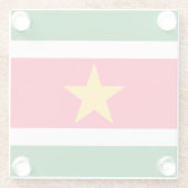 Suriname Glasuntersetzer (Rückseite)