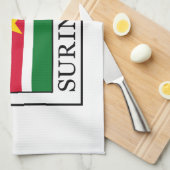 Suriname Handtuch (Viertel Falte)