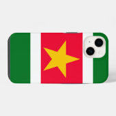 Suriname iPhone Hülle (Rückseite (Horizontal))