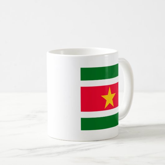 Suriname Kaffeetasse (VorderseiteRechts)