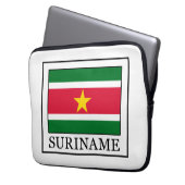 Suriname Laptopschutzhülle (Vorderseite Links)