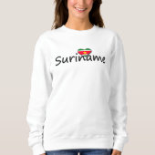 Suriname-Liebe Sweatshirt (Vorderseite)