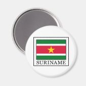 Suriname Magnet (Vorderseite/Rückseite)