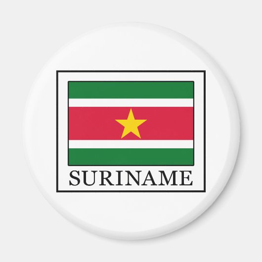 Suriname Magnet (Vorne)