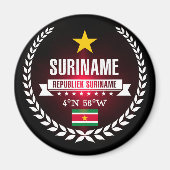 Suriname Magnet (Vorne)