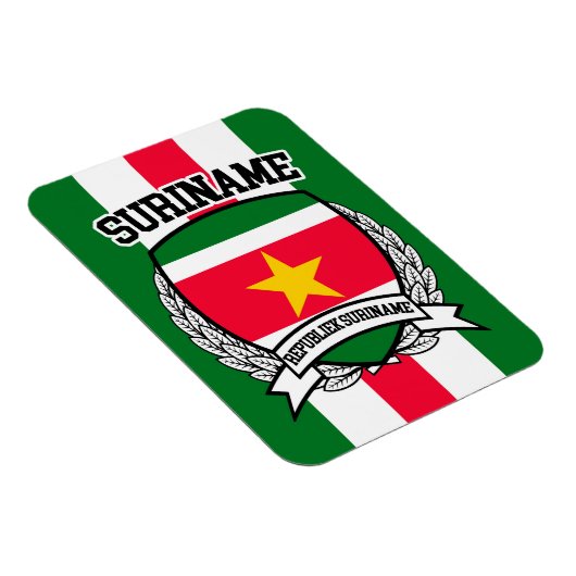 Suriname Magnet (Rechte Seite)