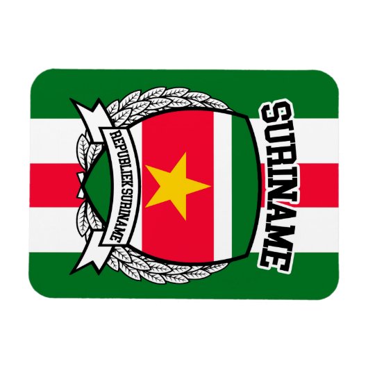 Suriname Magnet (Horizontal)