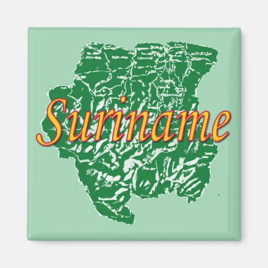 Suriname Magnet (Vorne)