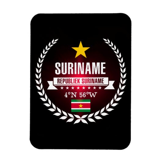 Suriname Magnet (Vertikal)